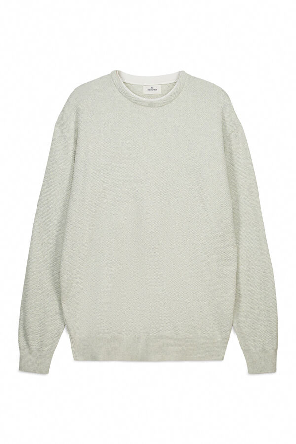 Springfield Double knit jumper grey