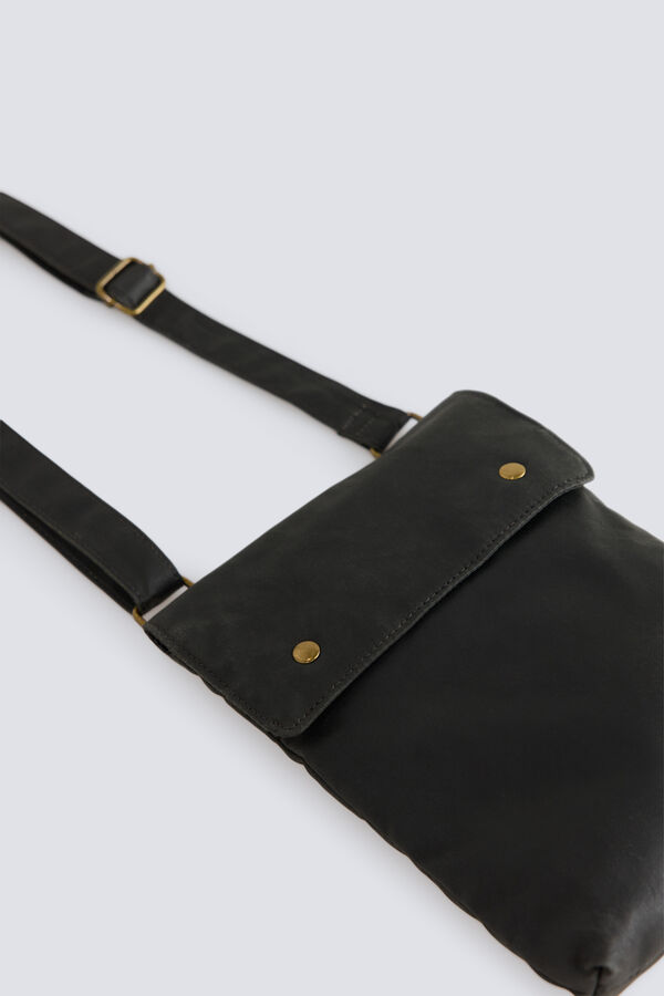Springfield Green medium crossbody bag printed