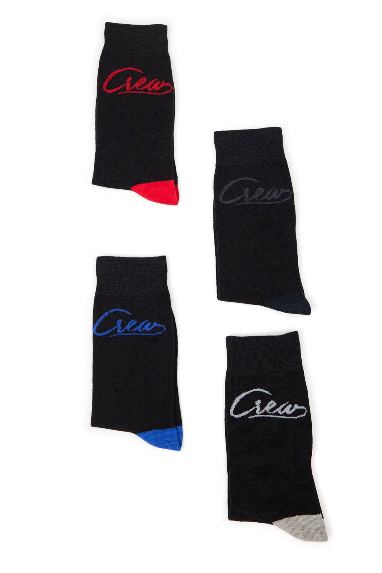 Inside 4er-Pack Basic Socken in Schwarz