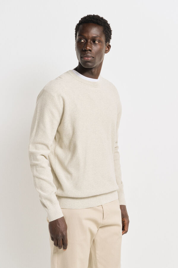 Springfield Textured jumper grey