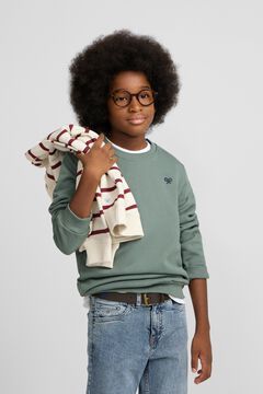 Silbon kids Sweatshirt com minilogo