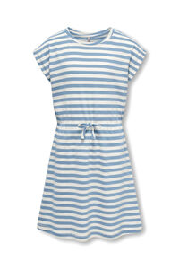 Only Girls Vestido marinero a rayas de manga corta