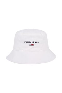 Springfield Bucket hat with logo white