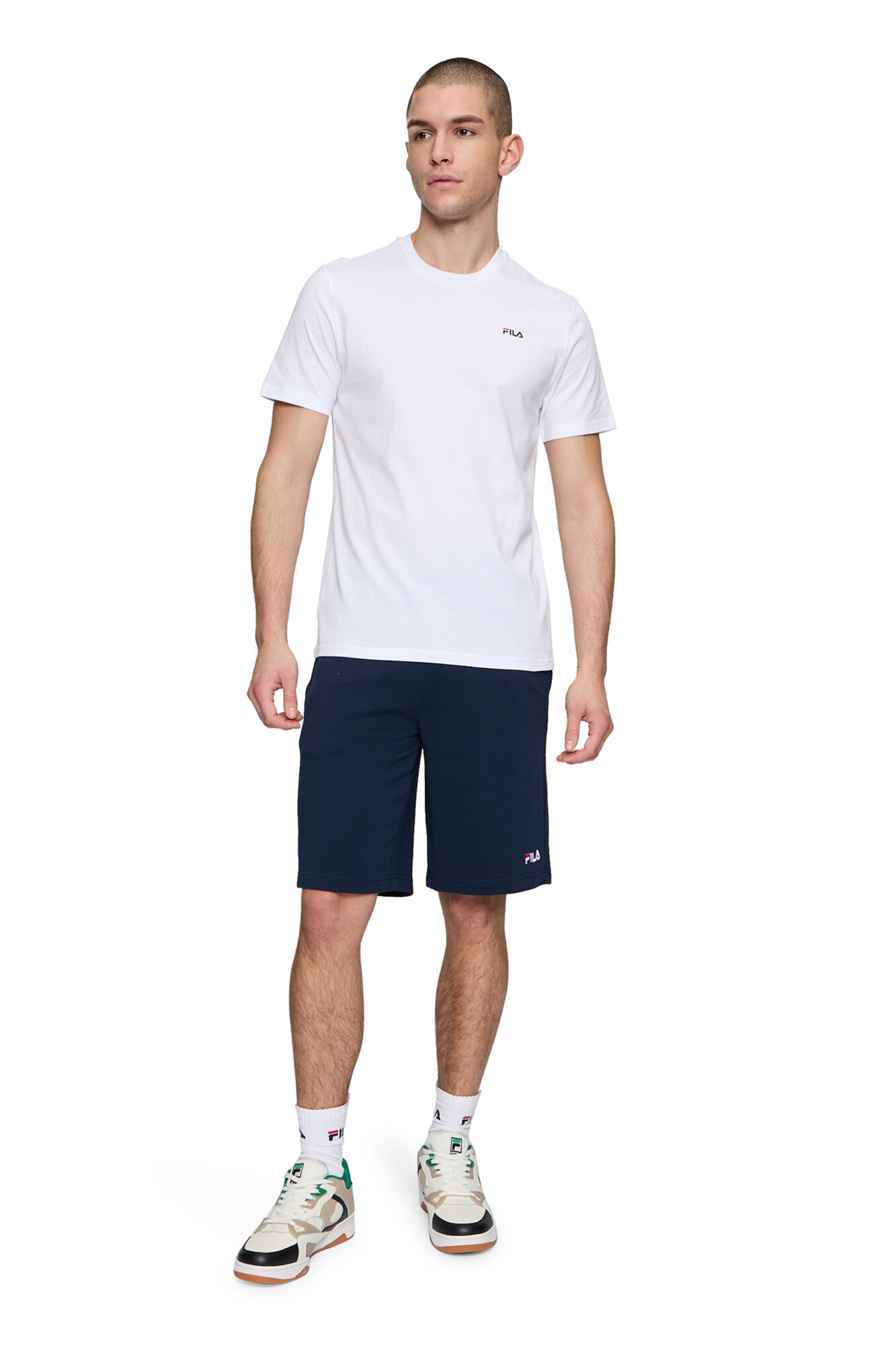 Fila Camiseta de manga corta y cuello redondo