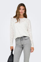 Only T-shirt with cutouts white