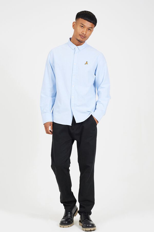 Brave Soul Camisa manga larga azul