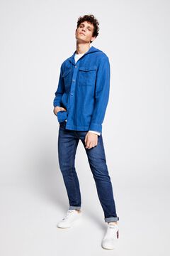 Springfield Jeans slim ultra ligero lavado oscuro blue
