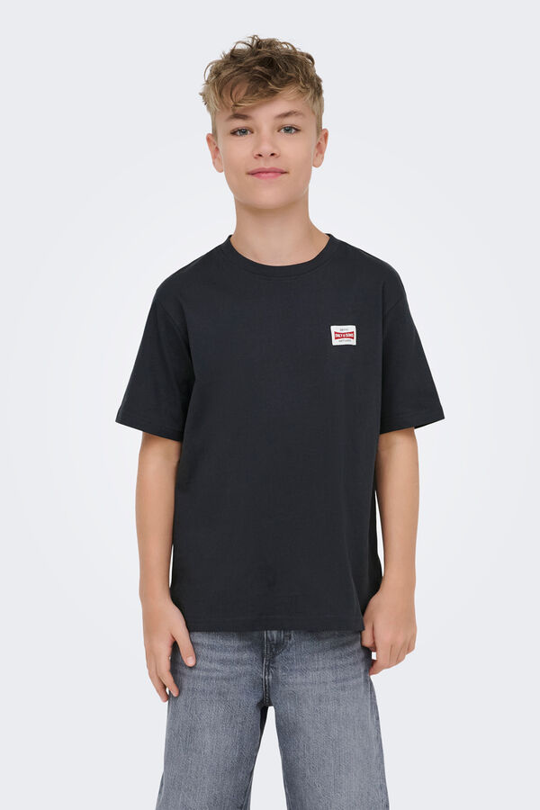 Only & Sons Junior Short-sleeved T-shirt blue