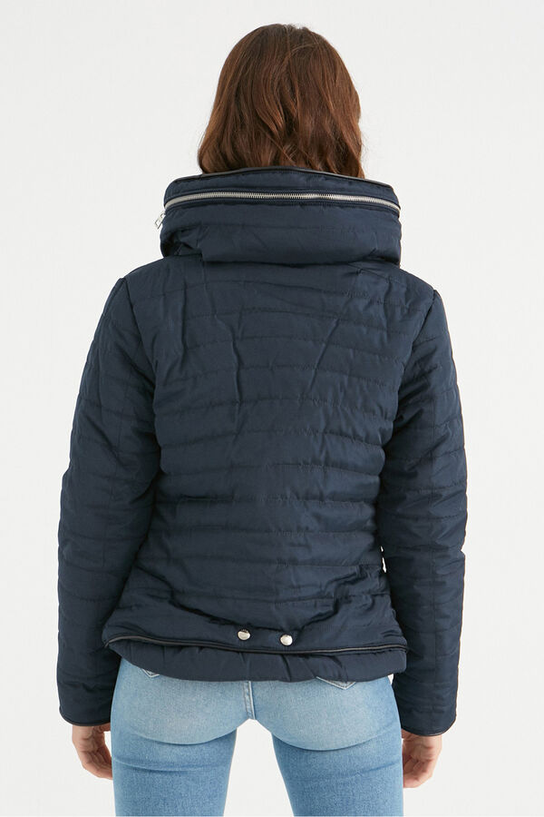 Inside Quilted jacket blue