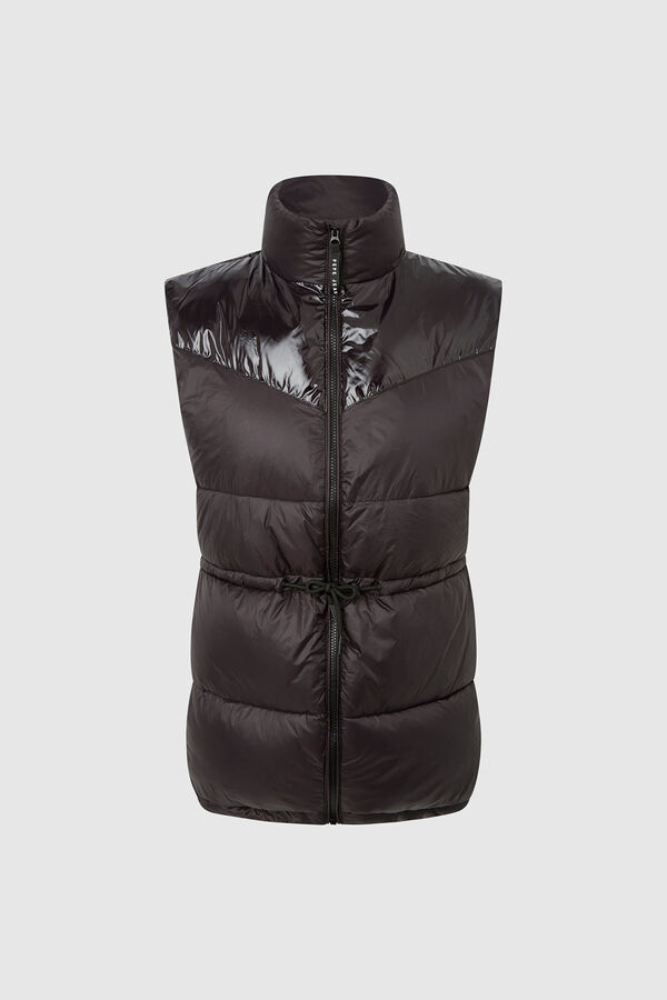 Springfield Quilted Gilet crna