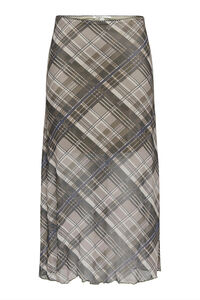 Only Falda midi de gasa