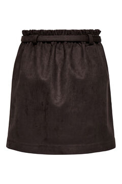 Only Short suede skirt