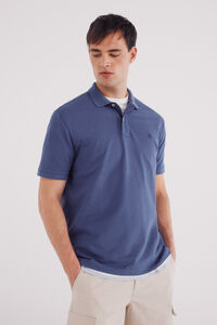 Springfield Essential regular fit piqué polo shirt