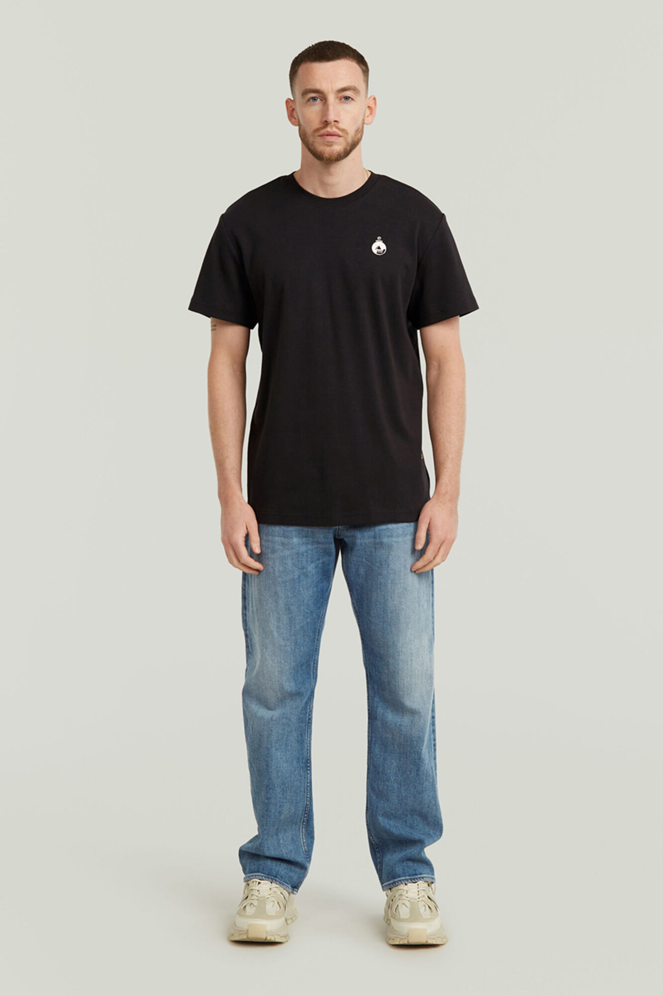 G-STAR Camiseta de manga curta com estampa nas costas