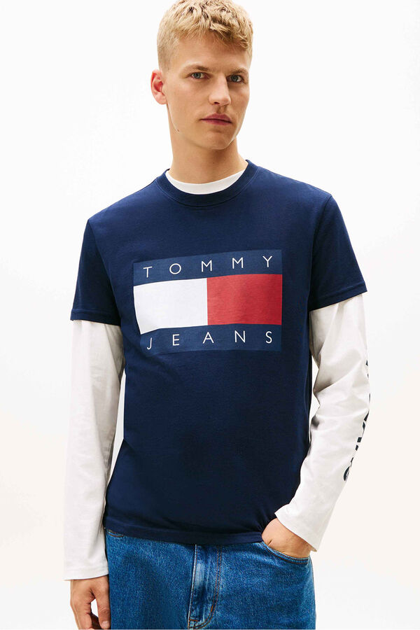 Tommy Jeans Regular fit t-shirt blue