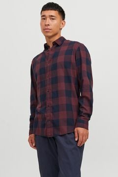 Jack & Jones Camisa slim aos quadrados