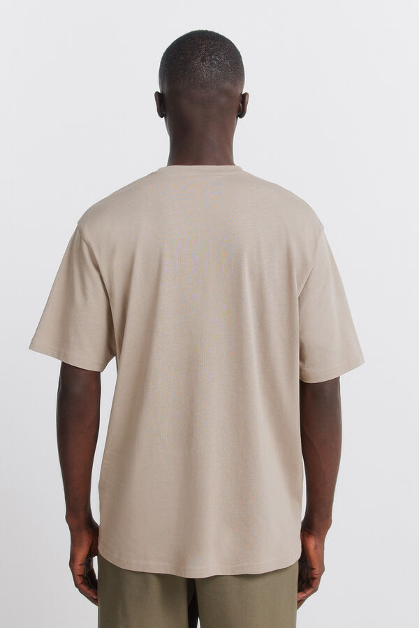 Springfield Springfield logo basic t-shirt nude