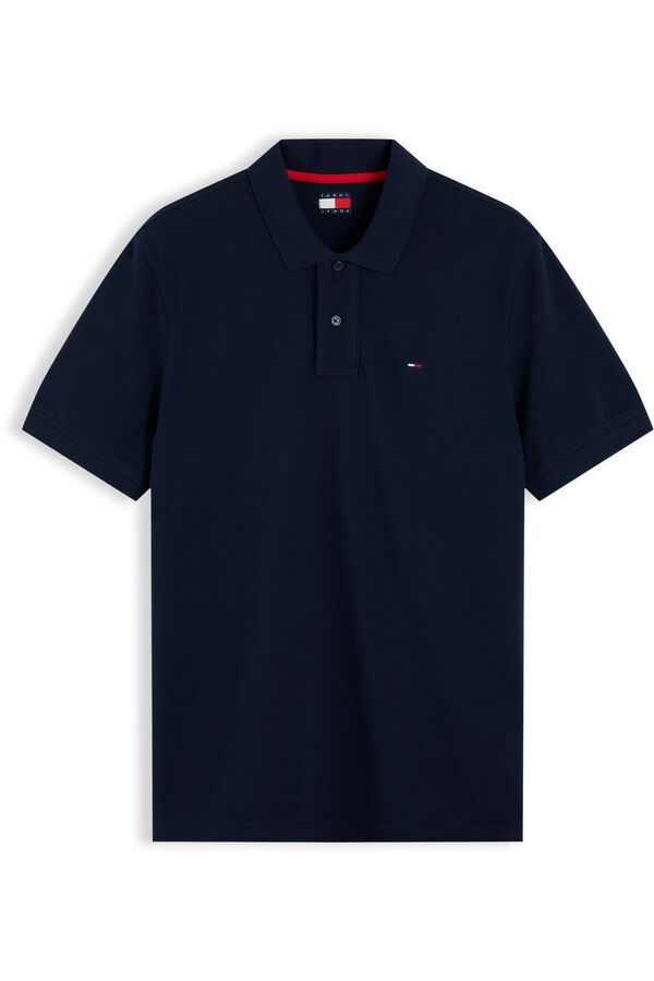 Tommy Jeans Short sleeve polo shirt blue