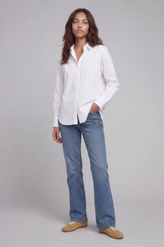 JJ REBEL Oversize-Hemd aus Twill