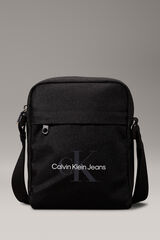 CK Jeans Calvin Klein nylon jeans crossbody bag black