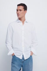 Springfield Structured shirt white