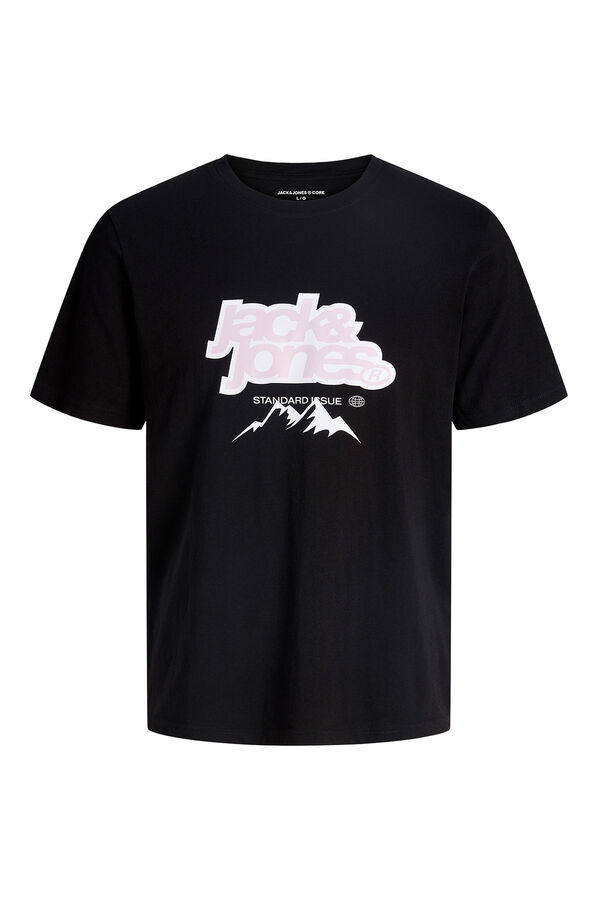Jack & Jones Junior Camiseta de manga corta logo black