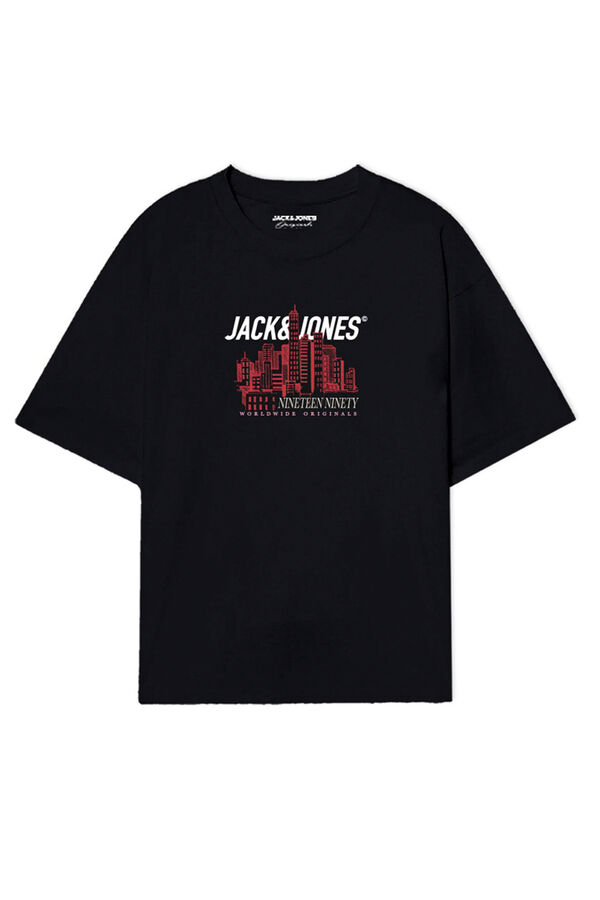 Jack & Jones PLUS Pacote com 3 camisetas PLUS preto