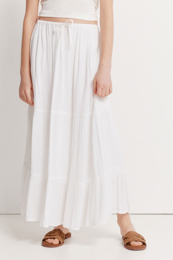 Springfield Kids Falda larga ni&ntilde;a blanco