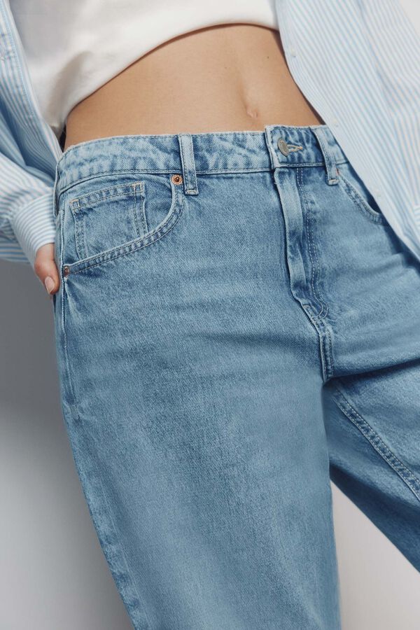 Springfield Cal&ccedil;as jeans largas azul