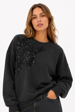 Pieces Sudadera con detalle