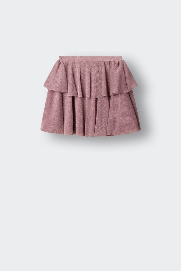 Springfield Kids Girl's lurex skirt pink