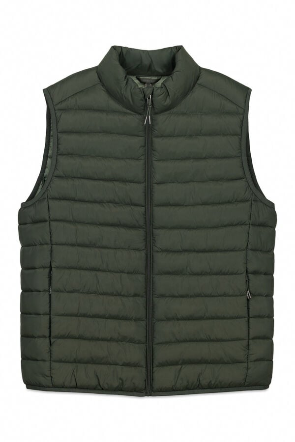 Springfield Chaleco acolchado kaki