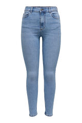 Springfield Jeans skinny de cintura corte azulado