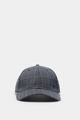 Springfield Checkered baseball cap blue