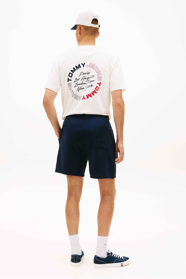 Tommy Jeans Cotton short trousers blue