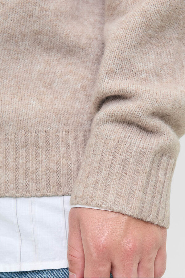 Jack & Jones Jersey de punto b&aacute;sico gris