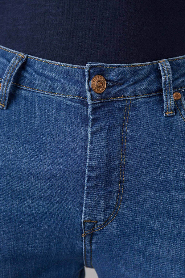 Springfield Harry skinny jeans steel blue