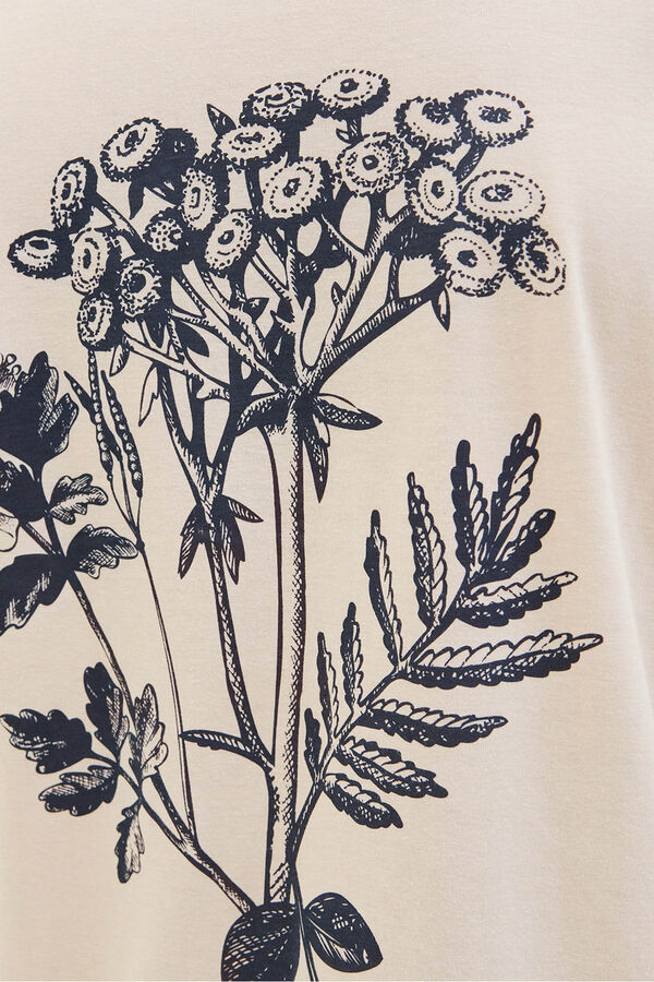 JJ REBEL T-Shirt mit R&uuml;ckenprint Grau