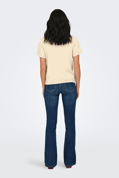 JDY Camiseta manga corta bordado