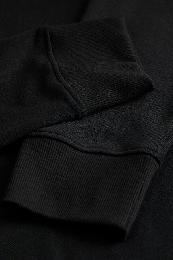 Jack & Jones Sweatshirt com capuz preto