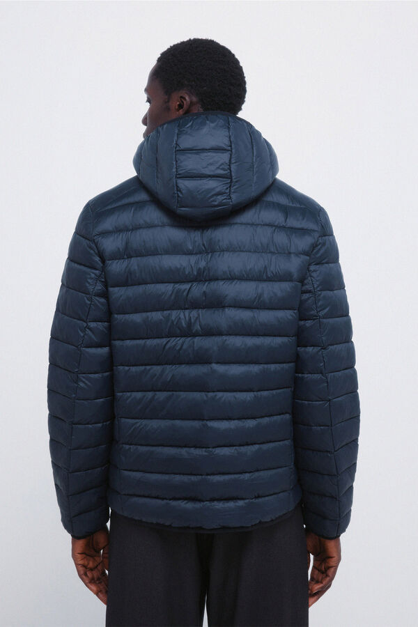Springfield Chaqueta acolchada capucha azul