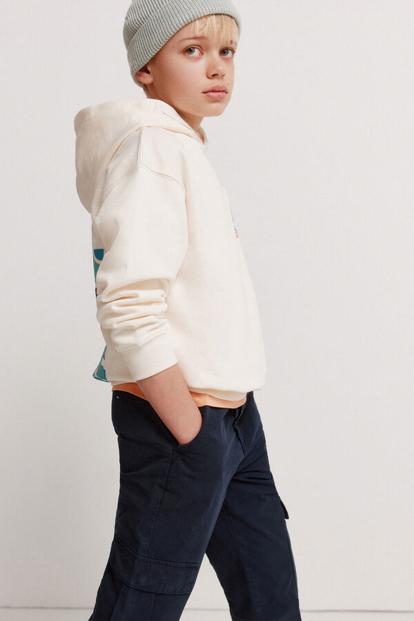 Springfield Kids Chino cargo ni&ntilde;o azul