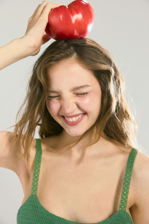 High Spirits Vestido verde verde