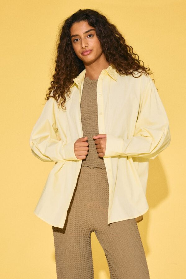 Noisy May Oversize long sleeve shirt printed