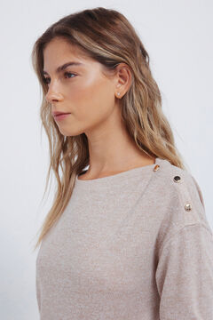 Springfield Combined buttons -shoulder T-shirt