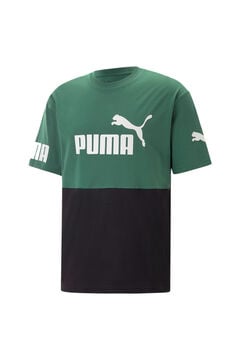 Springfield PUMA POWER Colourblock T-shirt vert