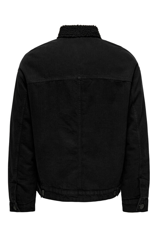 Only & Sons Teddy- Jacke Schwarz