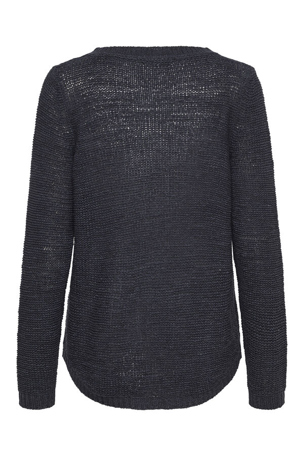 Springfield Long-sleeved round neck jumper navy