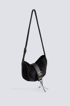 Springfield Faux suede crossbody