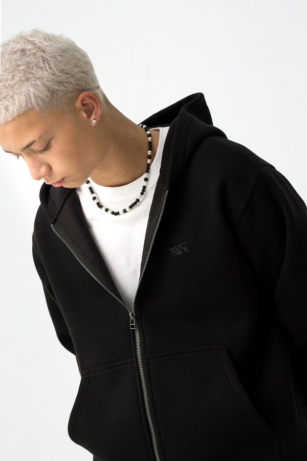 Tiffosi Young Casaco com capuz preto